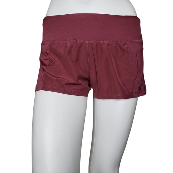 Nike | Dri-Fit Cranberry Pink Stretch Athletic Short Running Shorts Women's S - Picture 1 of 6